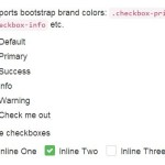 Pretty Checkbox & Radio Inputs with Bootstrap and awesome-bootstrap-checkbox.css
